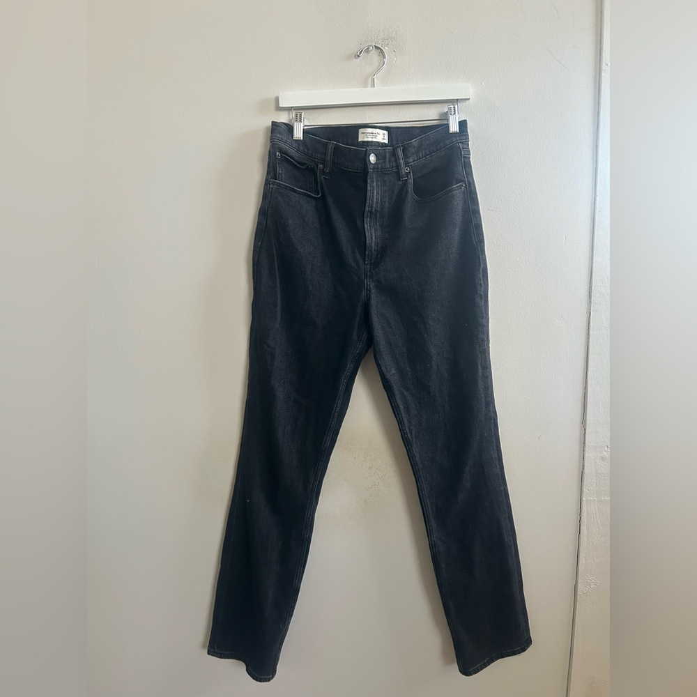 Abercrombie slim straight ultra high rise jeans 29 / 8